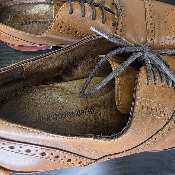 Johnston & Murphy Conard Cap Toe Oxford Mens Shoe Size 10M 20-8682 main image 16
